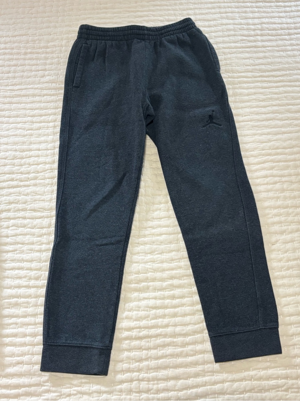 Jordan Kids' Gray Fleece Jogger Pants